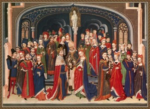 The marriage of Arthur