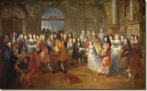 Matrimonio di Louis duc de Bourgogne e Adelaide di Savoia - Château de Versailles